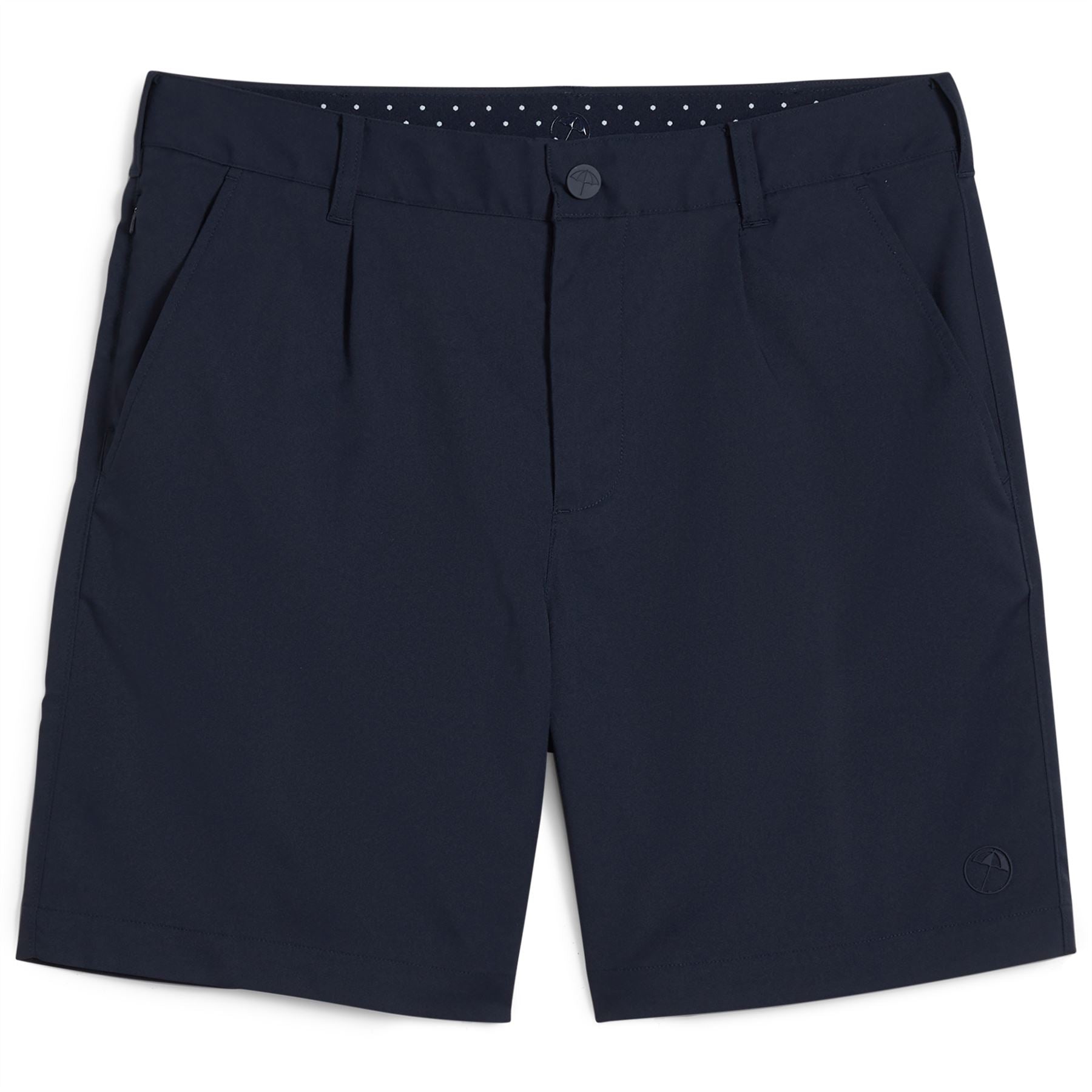 x AP Pleated Golf Shorts Deep Navy