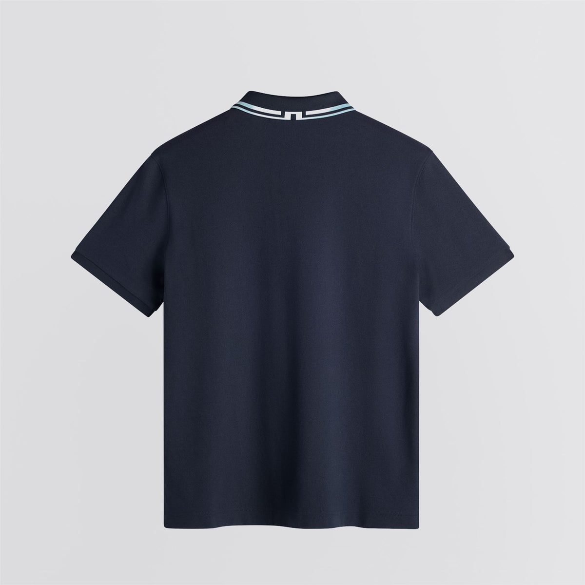 Joey Tipping Jacquard Rib Polo JL Navy