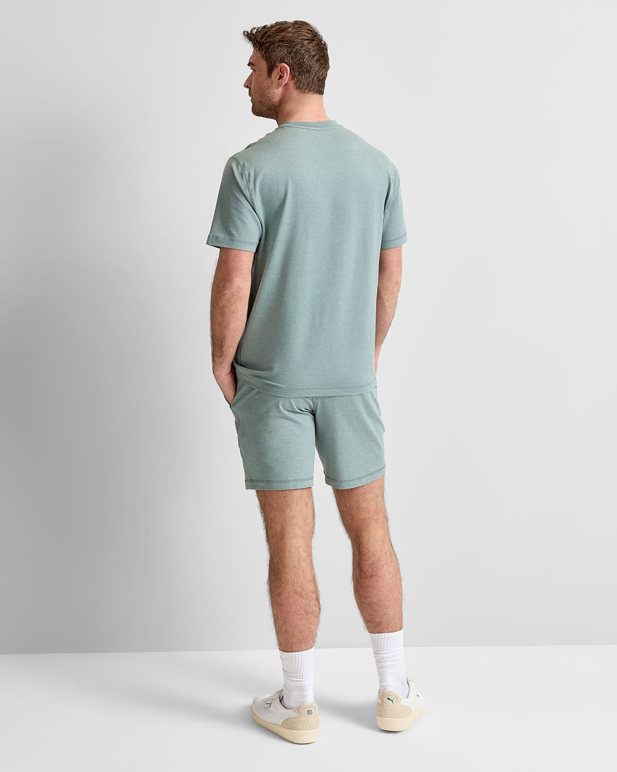 Ponto Performance Tee Misty Blue Heather