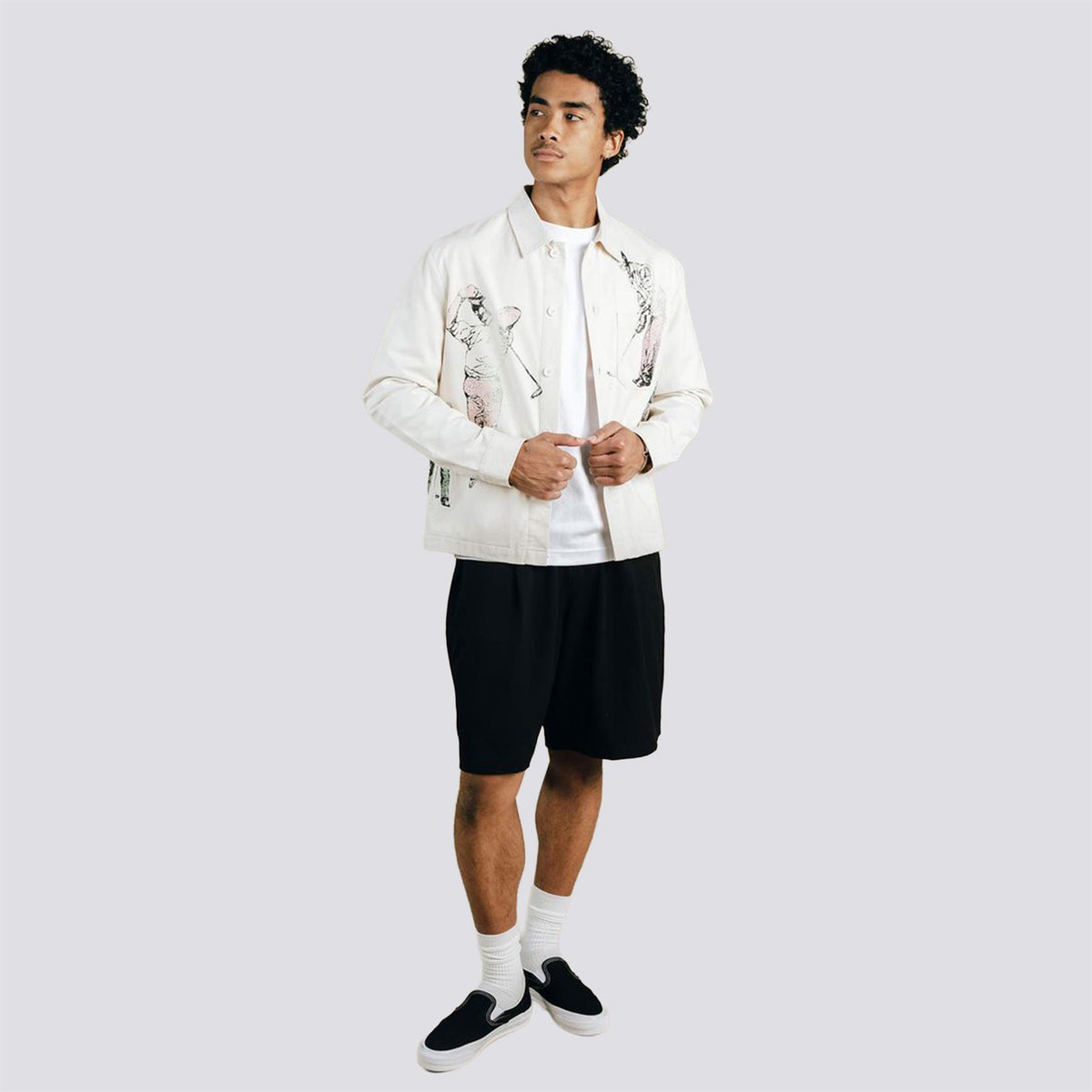 Charl Chore Jacket Off White