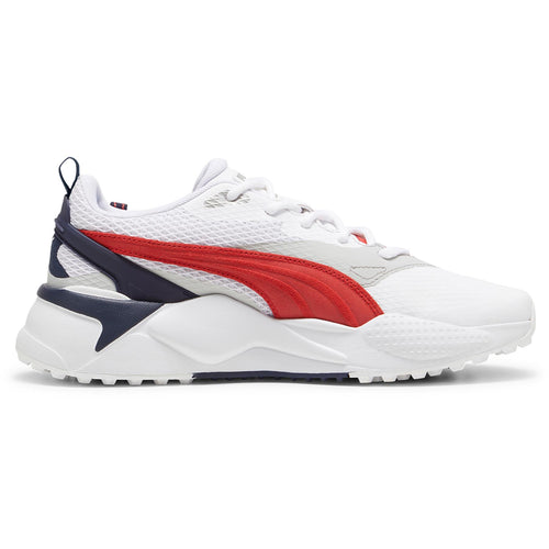 GS-X Efekt Golf Shoes Puma White/Strong Red/Deep Navy - AW24