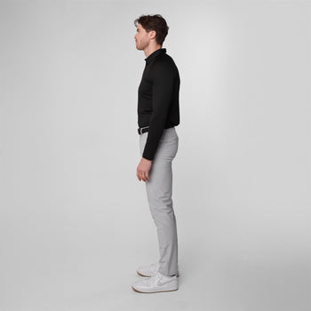 Bannock LS Polo Black