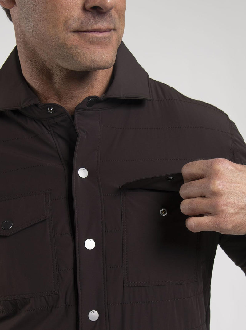 Sierra Shirt Jacket Espresso