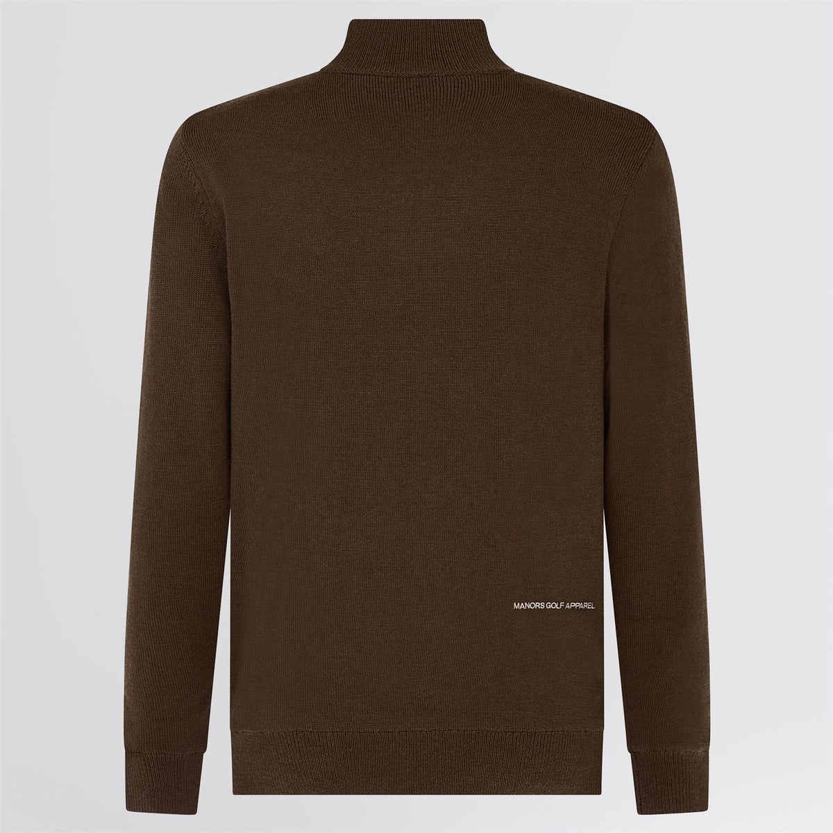 Merino Wool Quarter Zip Windbreaker Hickory