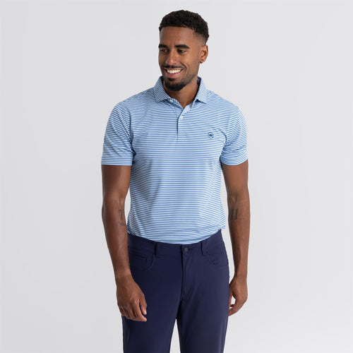 Verse Performance Mesh Polo Lunar Blue