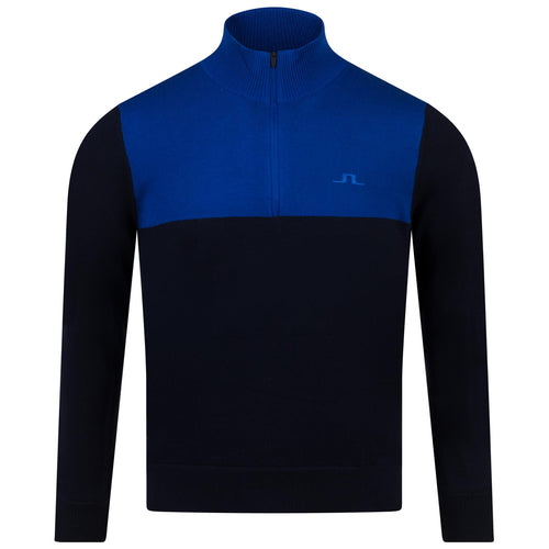 Jeff Tech Wool Windbreaker Sweater JL Navy - AW23