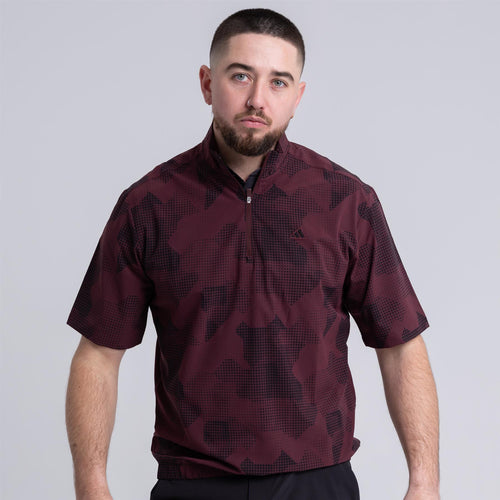 Go-To DWR SS Half Zip Jacket Aurora Ruby