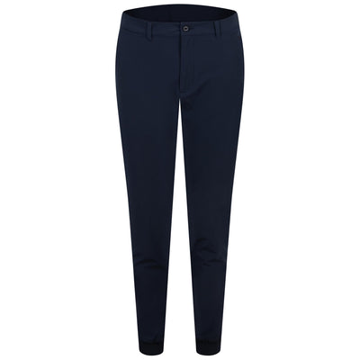 Cuff Double Weave Stretch Jogger Golf Trousers JL Navy - SS24