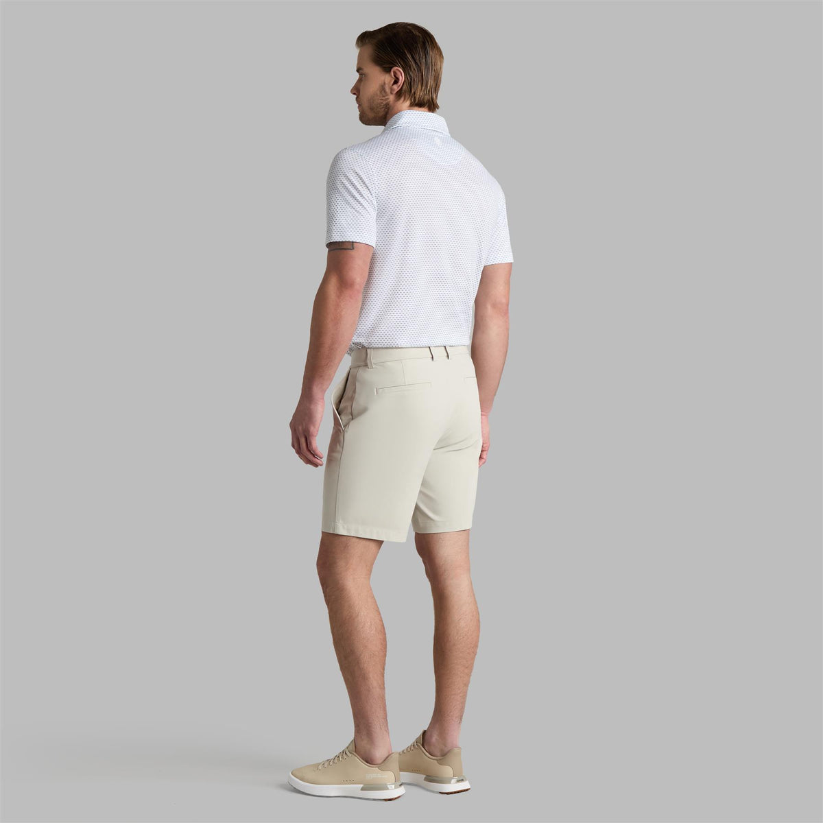Tech Tour 8-Inch Four-Way Stretch Shorts Pumice