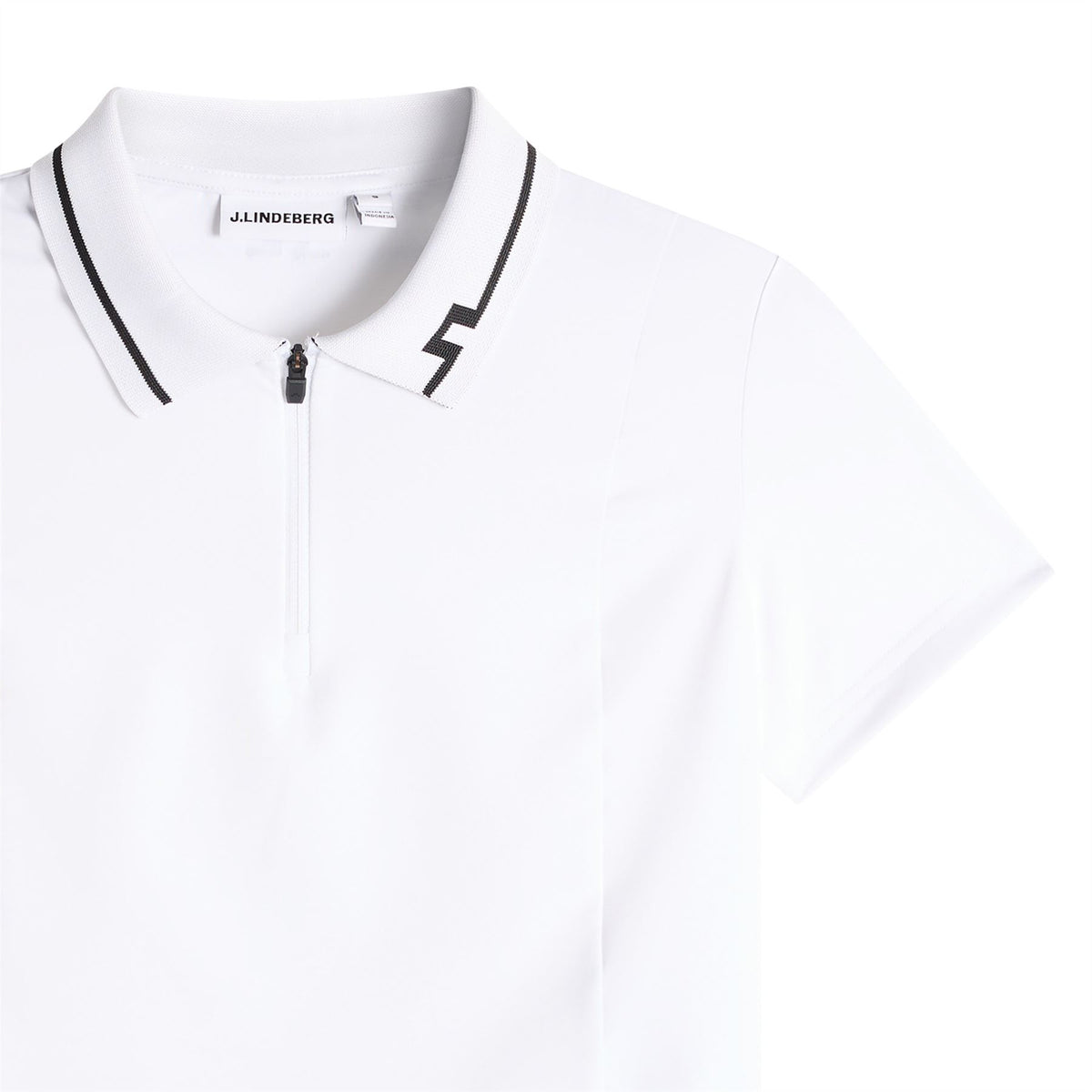 Naomi Cropped Polo White