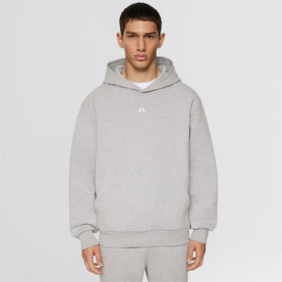 Steffen Hoodie Light Grey Melange