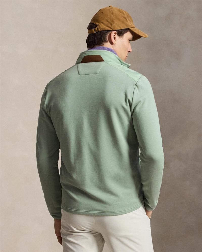 Hybrid Mockneck Jacket Light Green