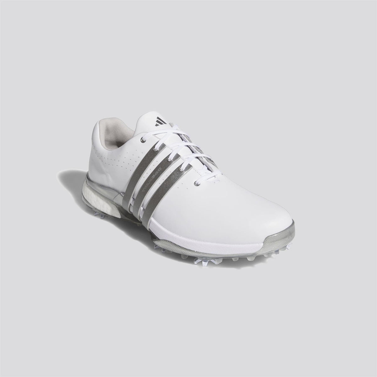 Tour360 24 Spiked Golf Shoes Footwear White/Iron Metallic/Silver Metallic