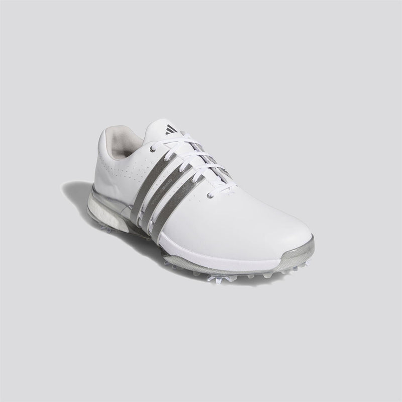 Tour360 24 Spiked Golf Shoes Footwear White/Iron Metallic/Silver Metallic