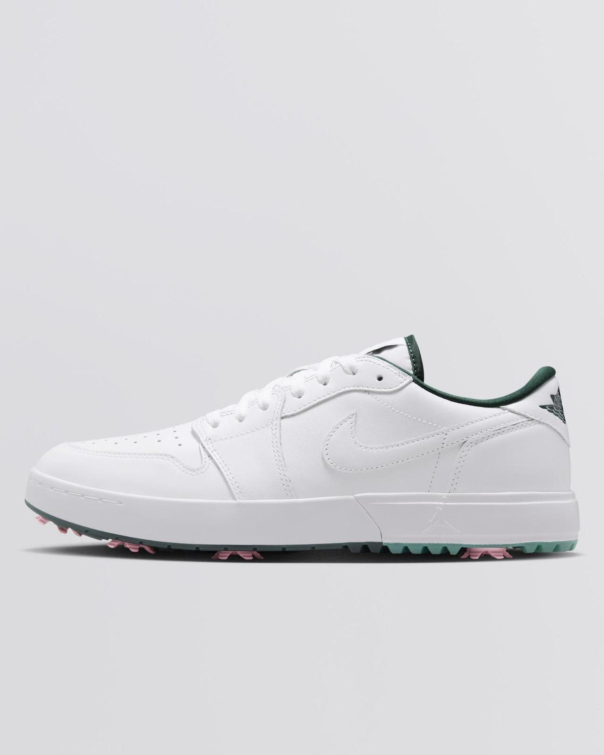 Air Jordan 1 Low Spiked Golf Shoes White