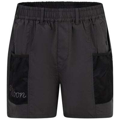 Nylon Mesh Basket Pocket Shorts Onyx - SU24
