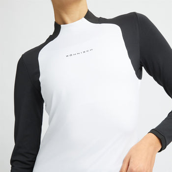 Ellie Brushed Mid Layer White