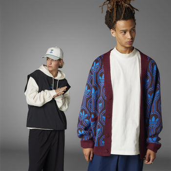 Rolling Links Skate Mock Neck Polo White
