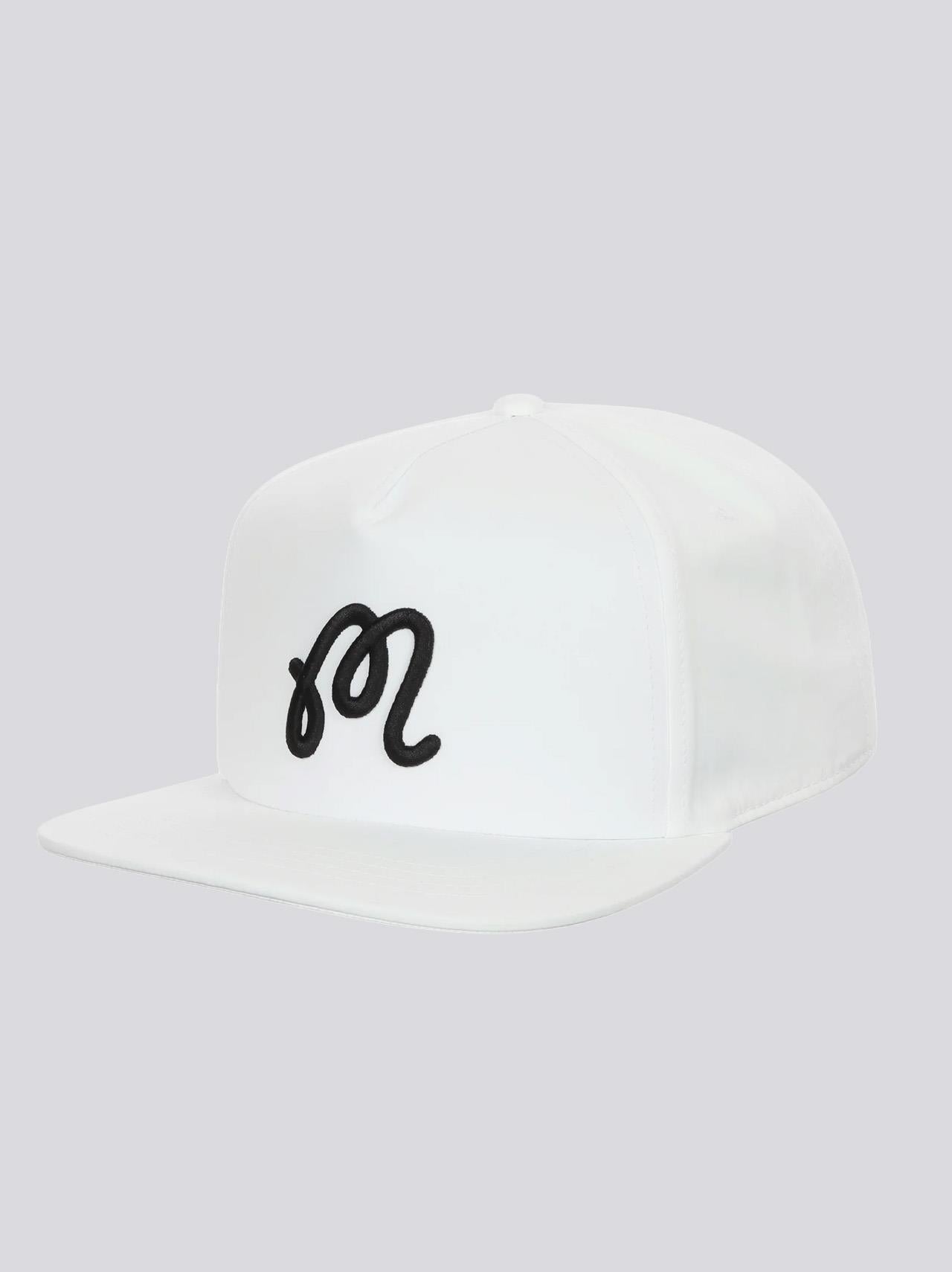 M Snapback White