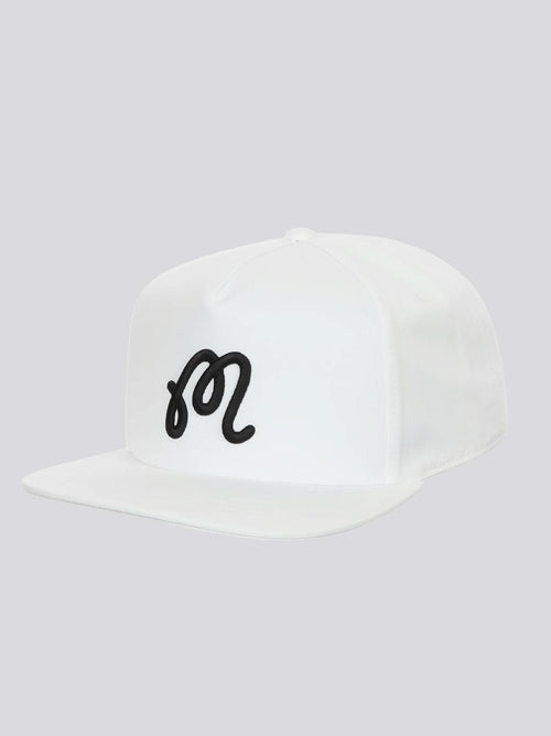 M Snapback White
