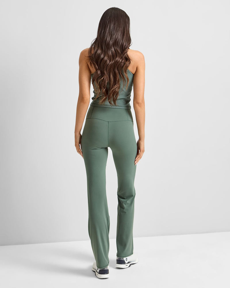 AllTheFeels Straight Leg Trouser Agate Green