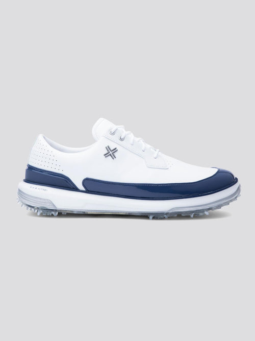 PAYNTR Moving Dy SC RS Spiked Golf Shoes White/Navy