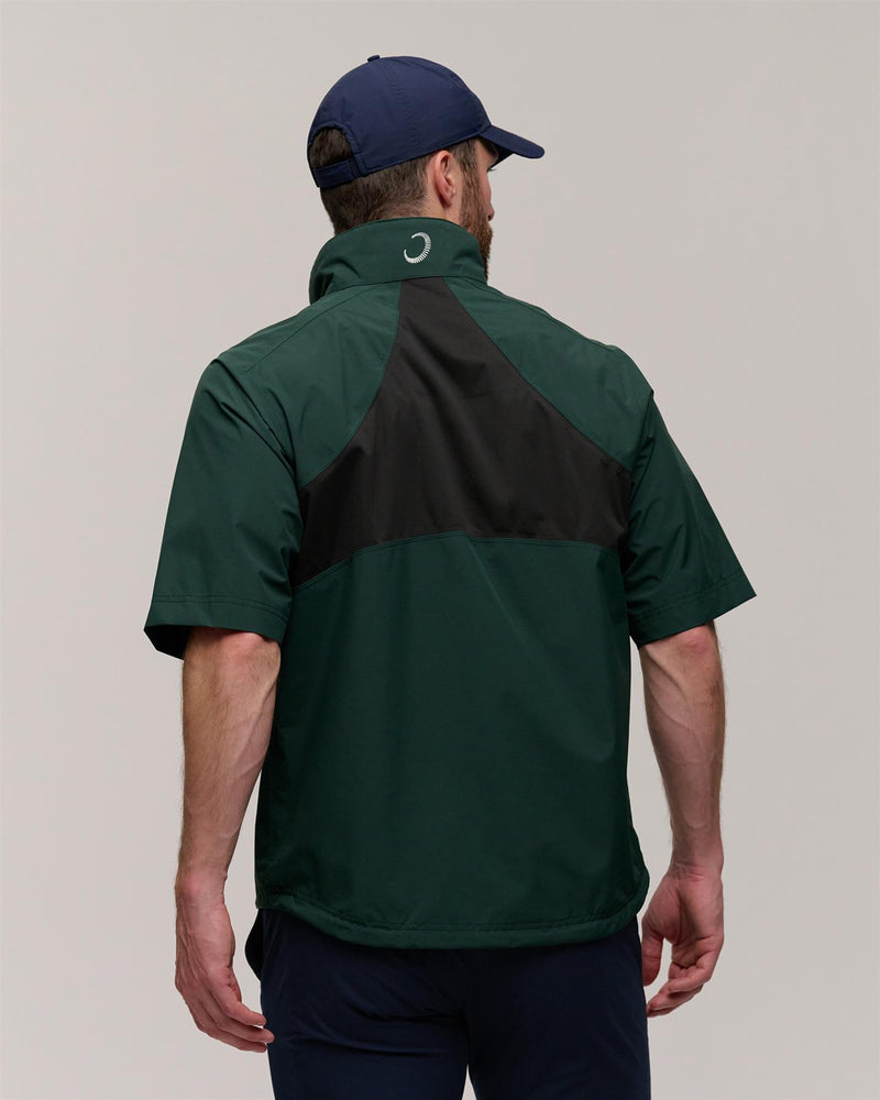 Power Torque Quarter Zip Half Sleeve Waterproof Night Forest