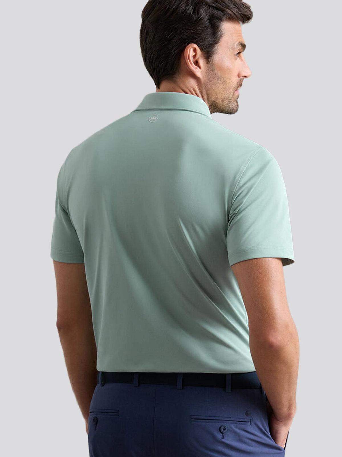 Soul Performance Mesh Polo Light Willow