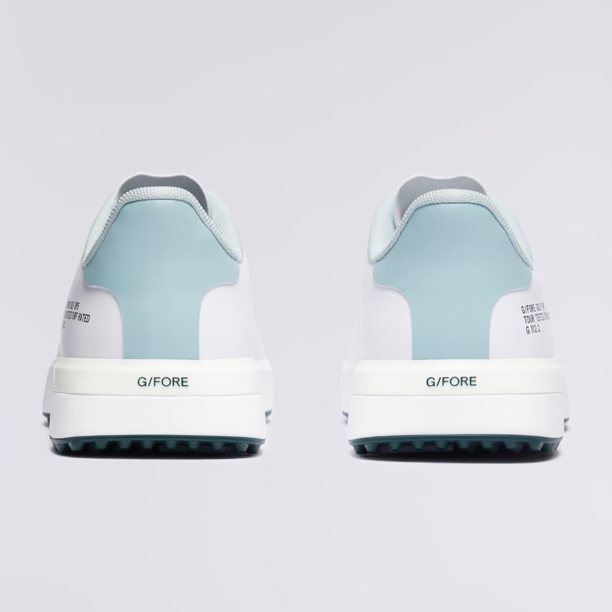 G.112 Hybrid Spikeless Golf Shoes Snow/Light Sage