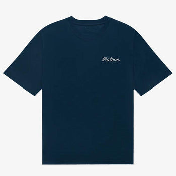 Tシャツ・カットソー Malbon Golf Malbon Pigment Round T-Shirt BLUE M4123PRS05BLU Malbon Graphic Round T Shirts – TTGolf