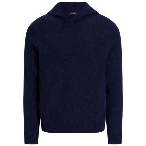 RLX Cashmere Pullover Hoodie Refined Navy - SS25