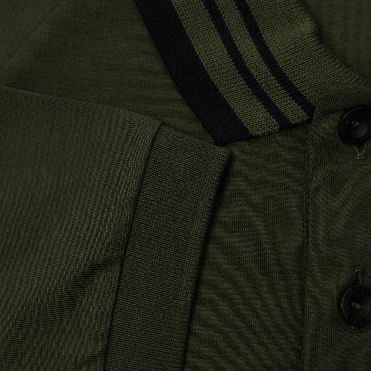 Paddy Rib Polo Dark Green