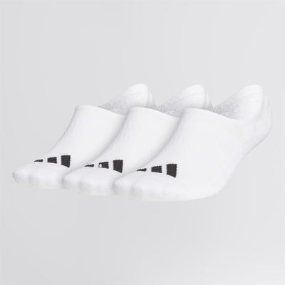 No Show Golf Socks 3 Pairs White
