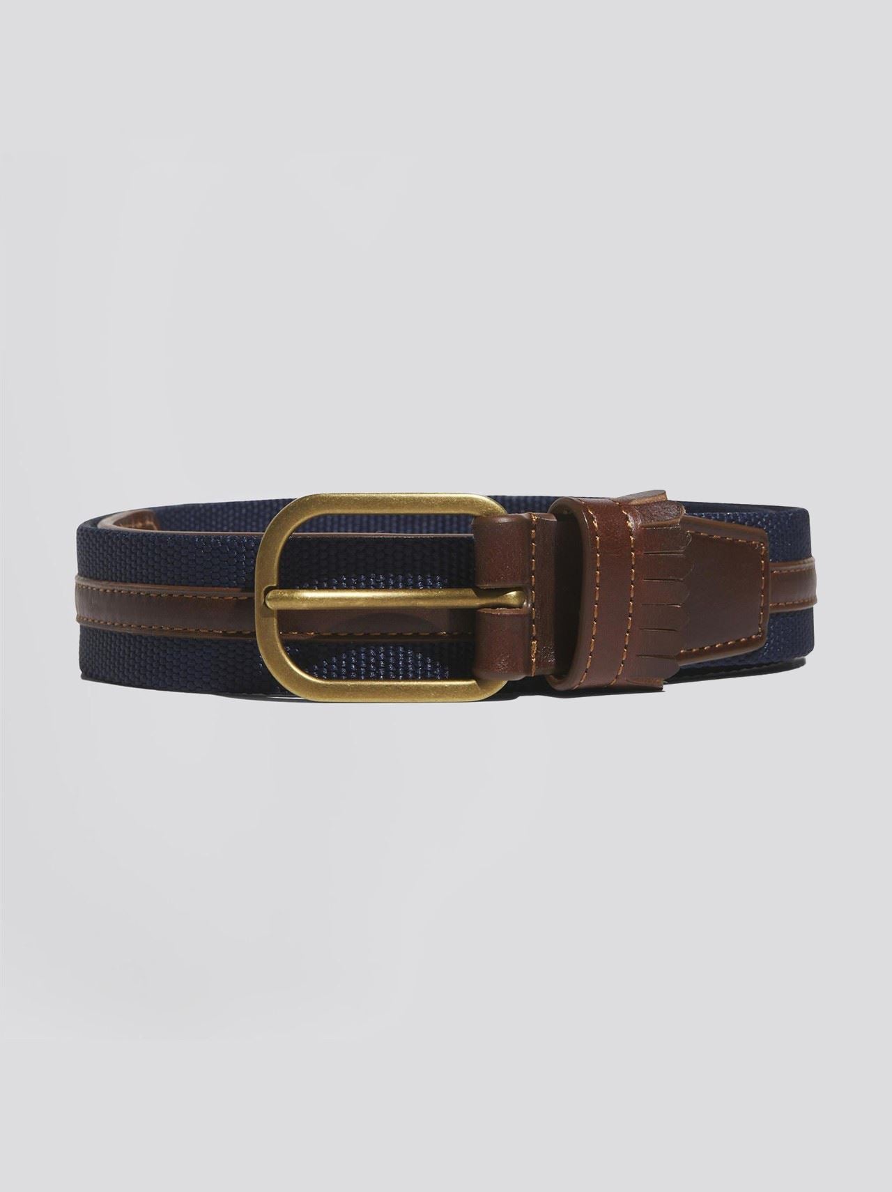 Originals Golf Leather Belt Night Indigo