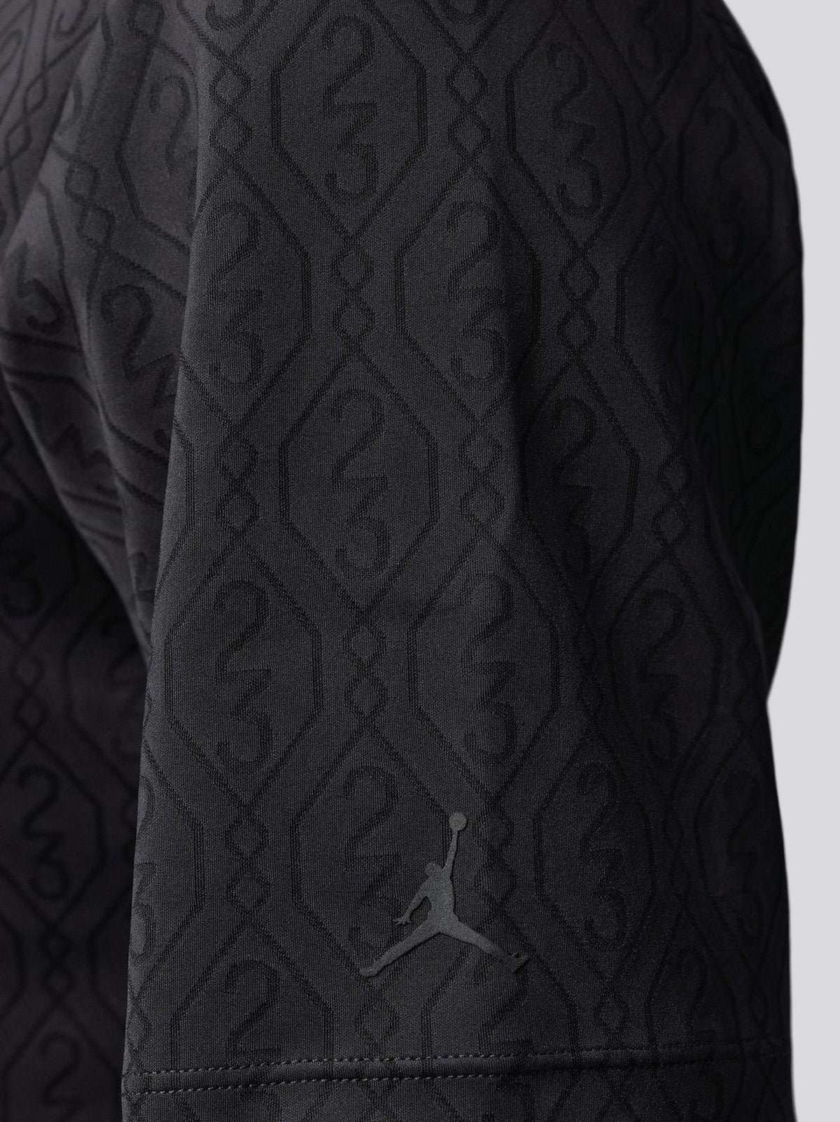 Golf Jacquard Polo Black