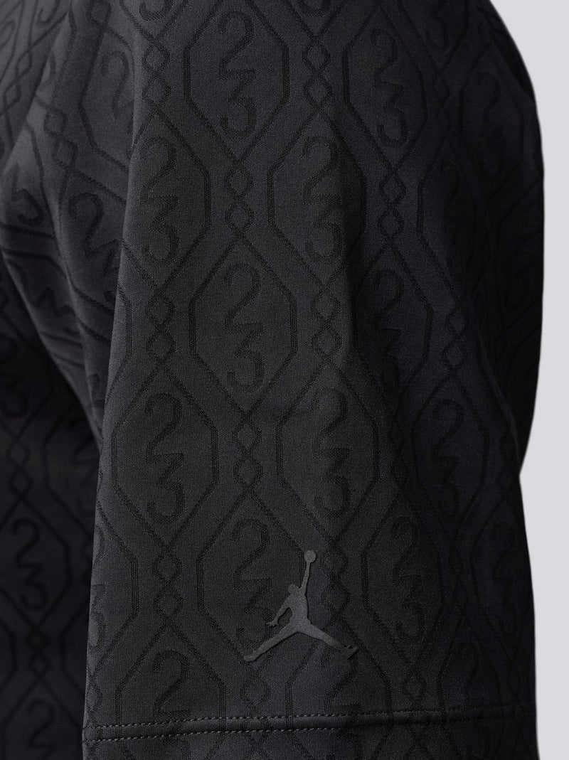 Golf Jacquard Polo Black