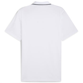 MATTR Elevated Solid Polo White Glow