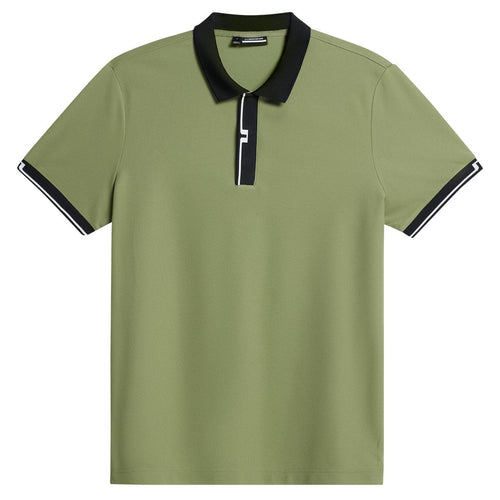 Bay Slim Fit Polo Oil Green - SS25