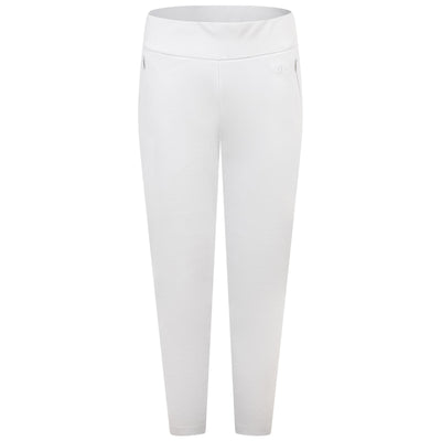Womens Lea Pull-On Trousers Light Grey Melange - AW23