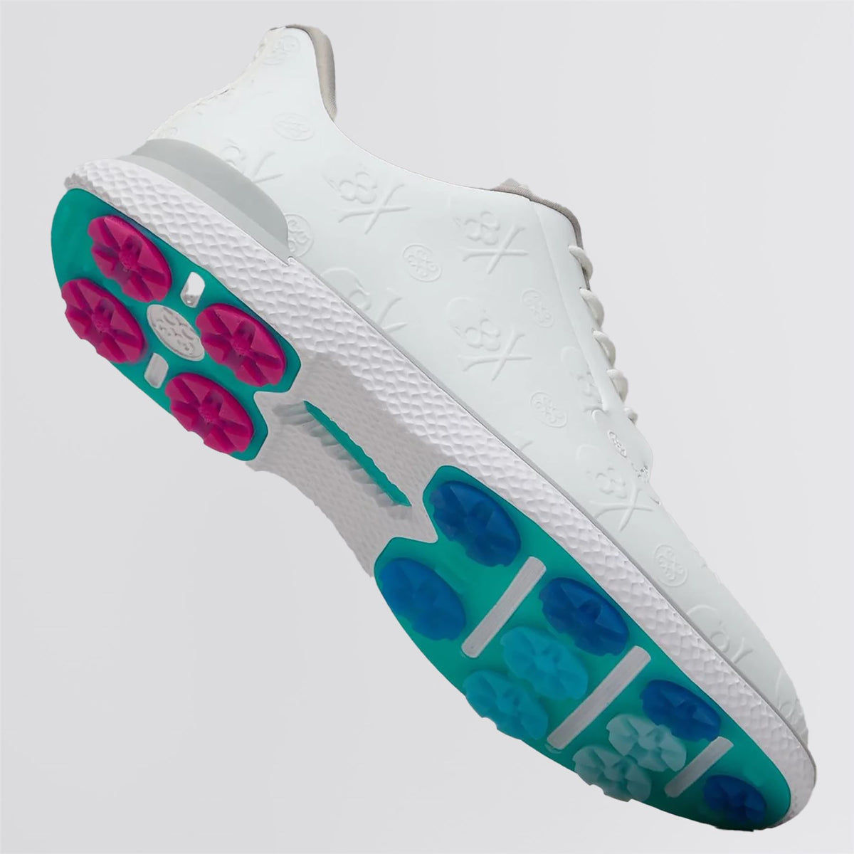GALLIVAN2R Embossed Skill & Tees Spikeless Golf Shoe Snow/Nimbus