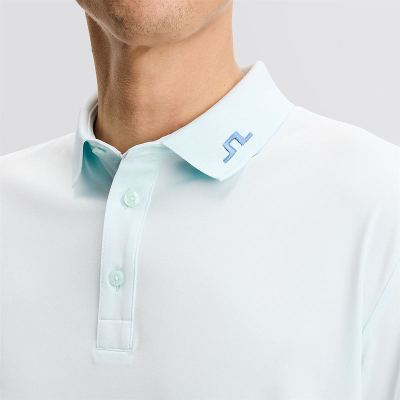 KV TX Jersey Print Polo Paradise Skylight