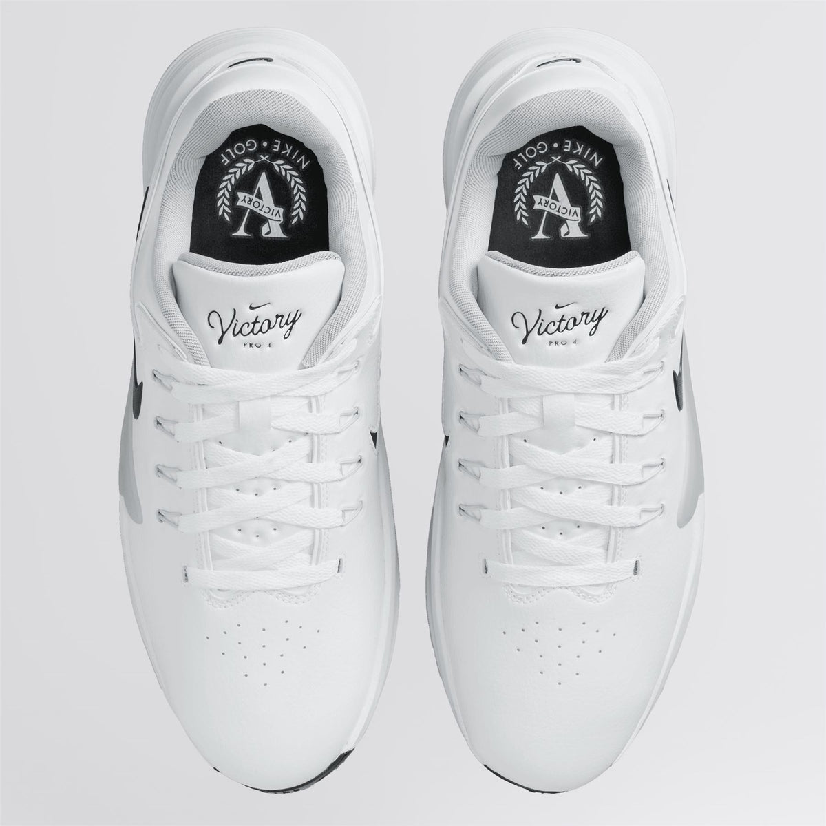 Victory Pro 4 Spiked Golf Shoes White/Black/Photon Dust