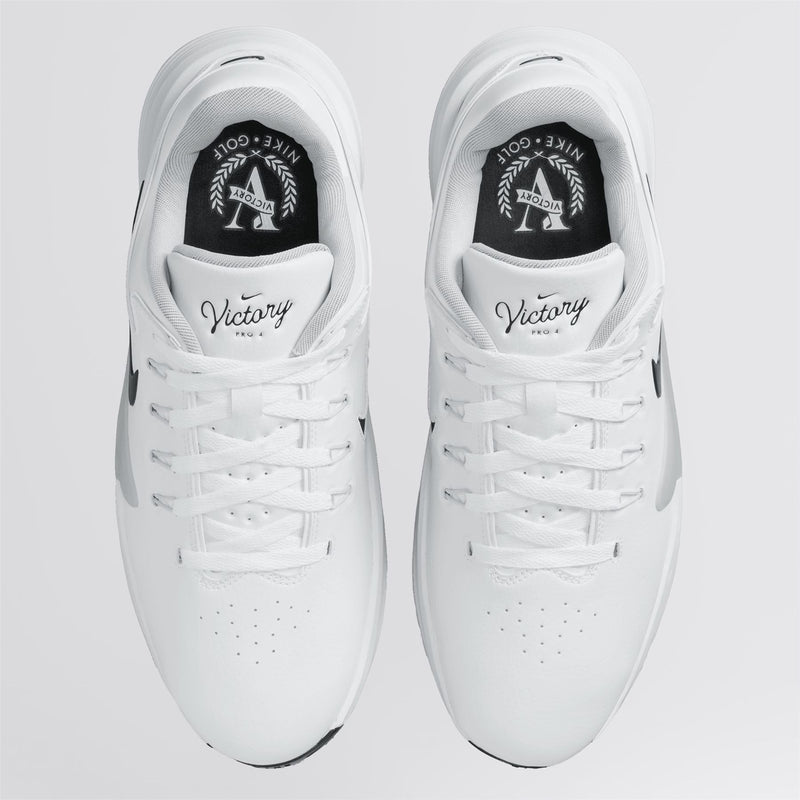 Victory Pro 4 Spiked Golf Shoes White/Black/Photon Dust