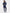 Retention Regular Fit Hooded Hybrid Jacket Atlanta Blue