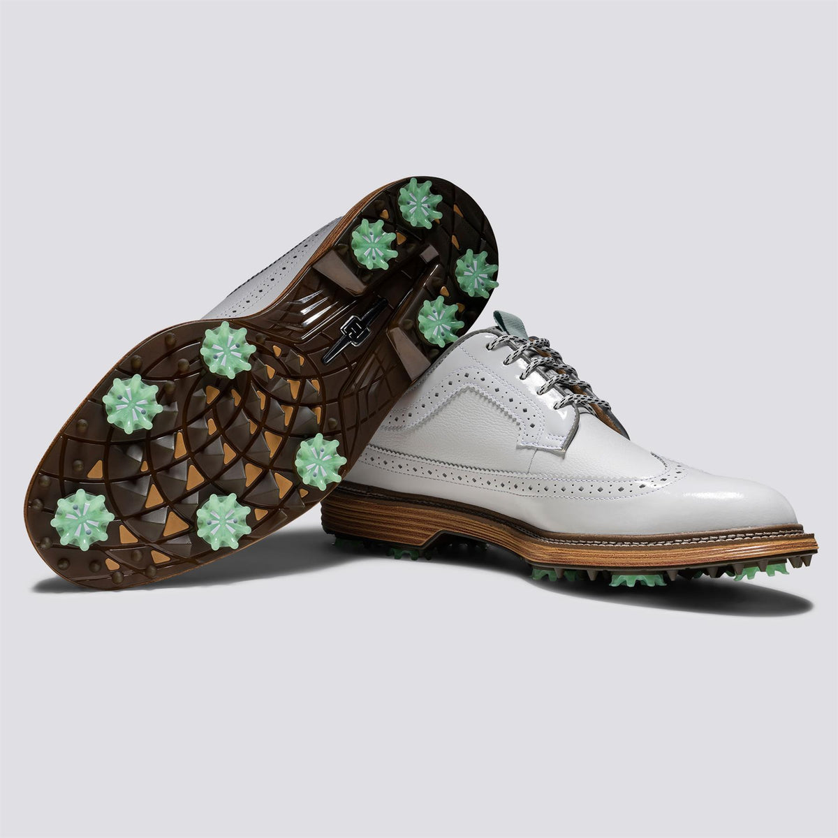 Premiere Series Marquis Spiked Golf Shoes Todd Snyder White/Harbour Mist