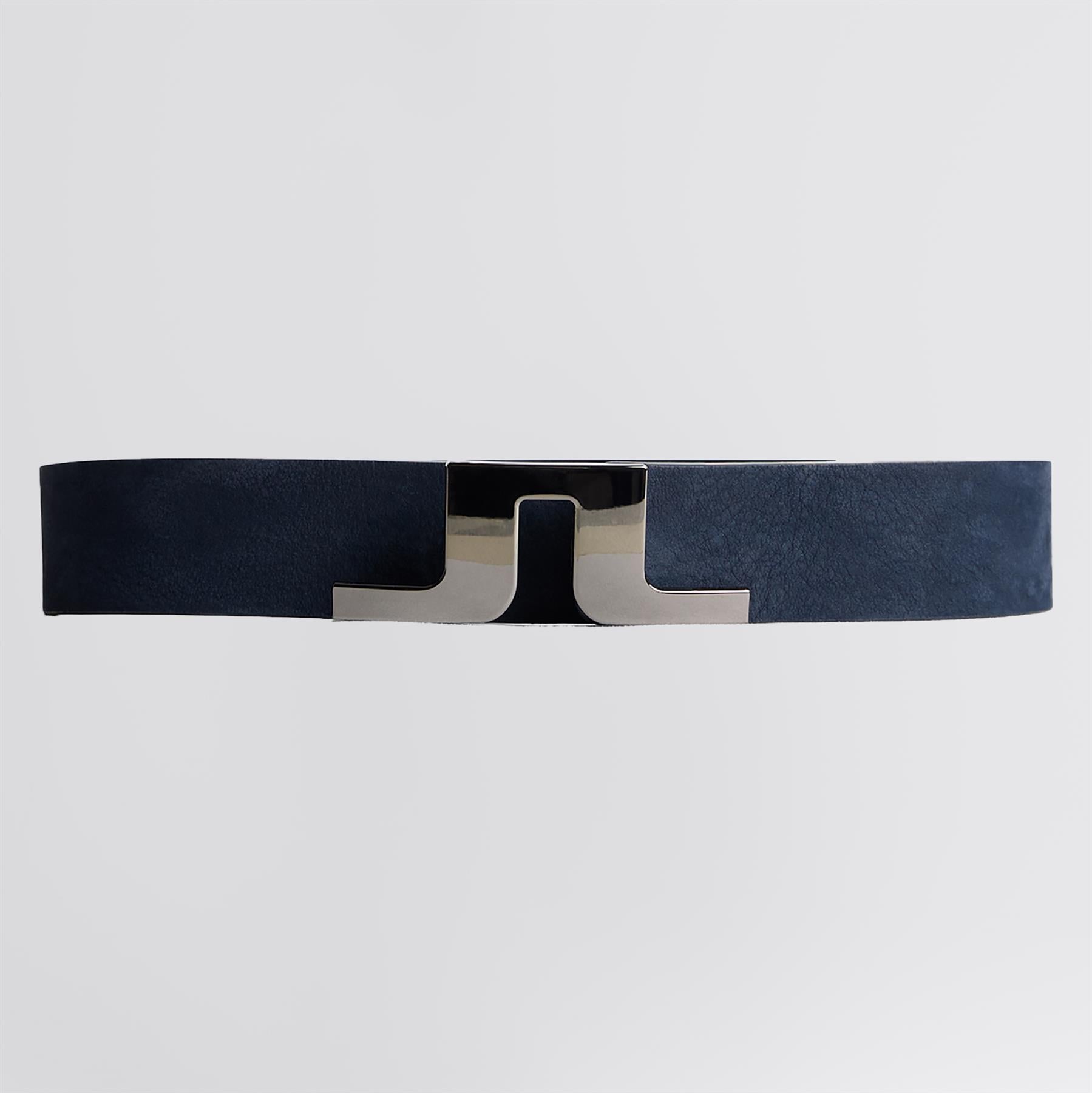 Bridger Nubuck Leather Belt JL Navy
