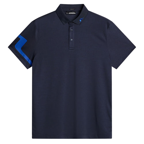 Heath Regular Fit Polo Navy Melange - AW24