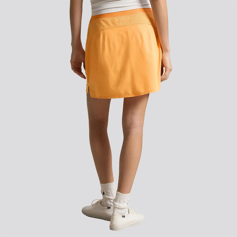 RLX 17-Inch Stretch Performance Skort Key West Orange