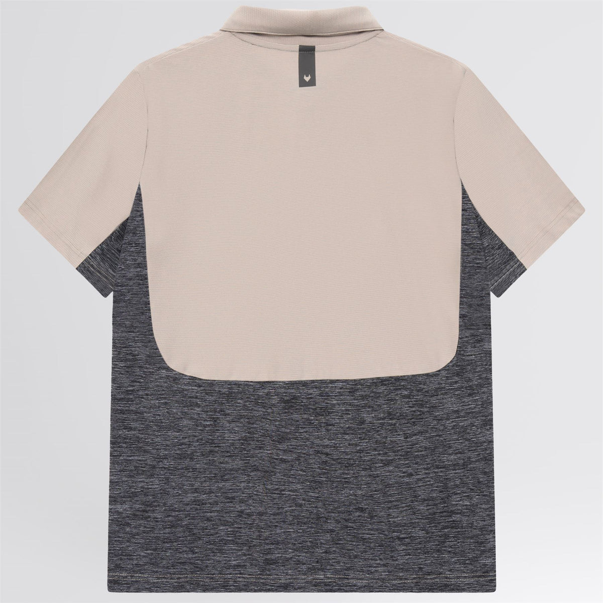 Panelled Polo Beige
