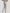 The Slim Pintuck 27.5 Inch Pants Light Grey Marl